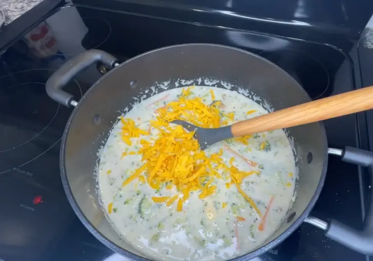 Step 5 Melt in the Cheese