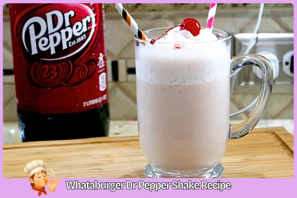 Whataburger Dr Pepper Shake Recipe