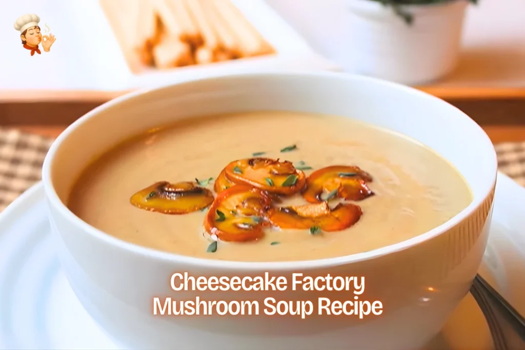 Cheesecake Factory Mushroom Soup Recipe