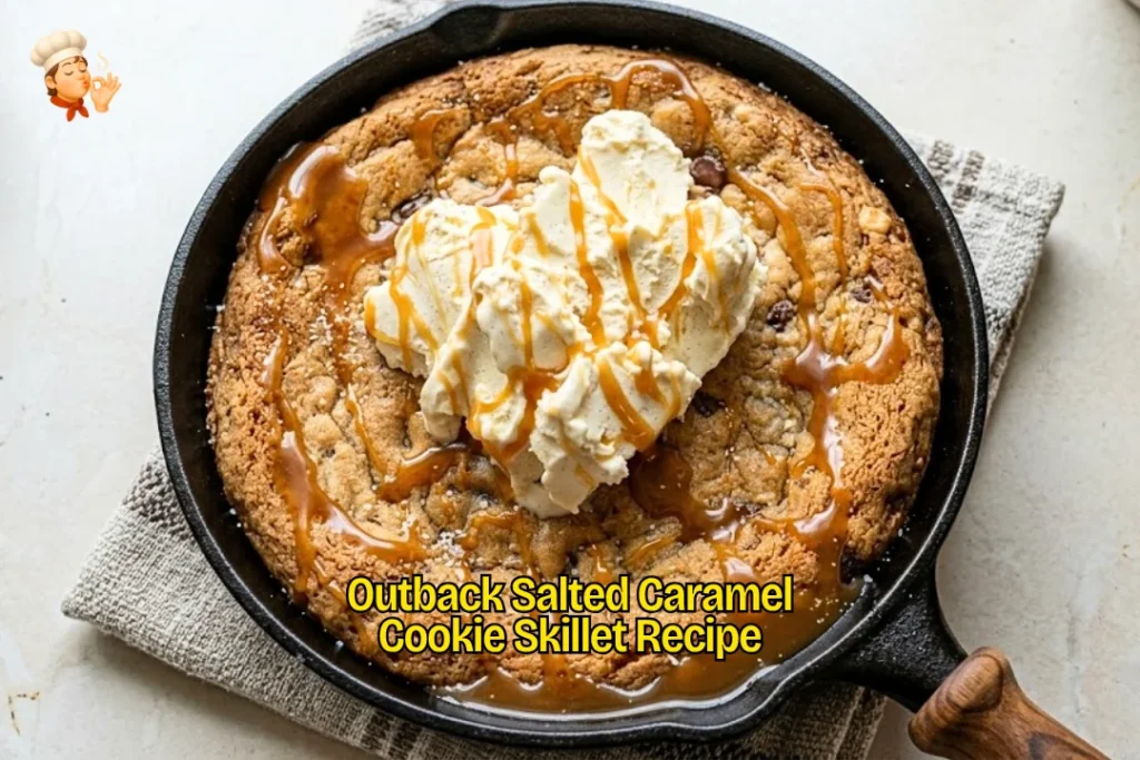 Outback Salted Caramel Cookie Skillet Recipe