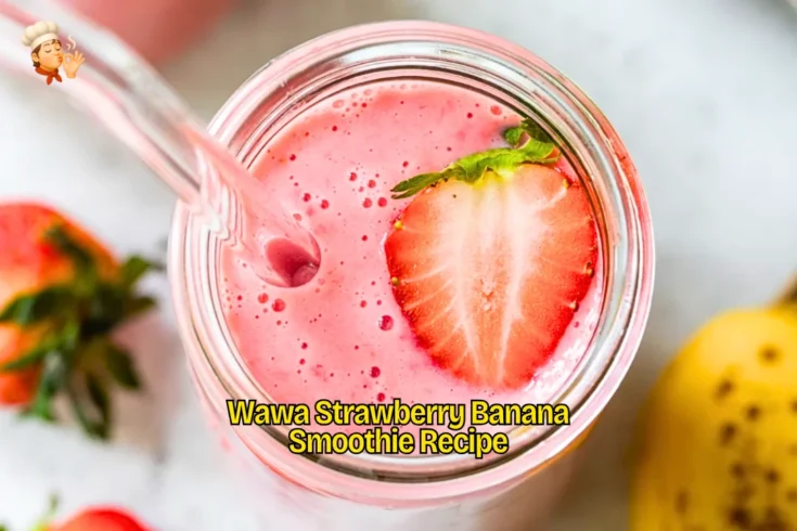 Wawa Strawberry Banana Smoothie Recipe