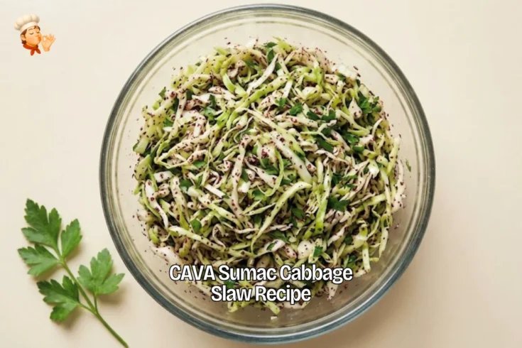 CAVA Sumac Cabbage Slaw Recipe